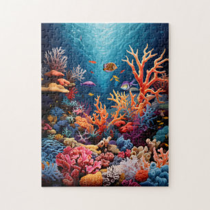 Colorful Coral Reef Puzzle