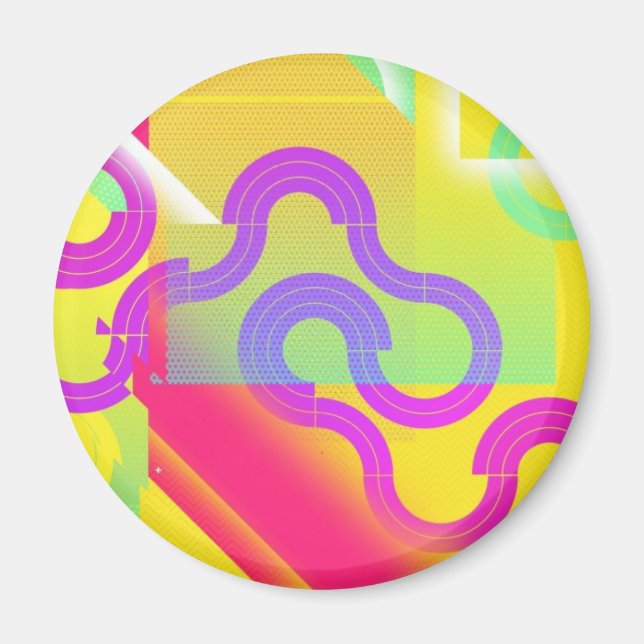 colorful_creative_girl-1920x1080 magnet (Front)