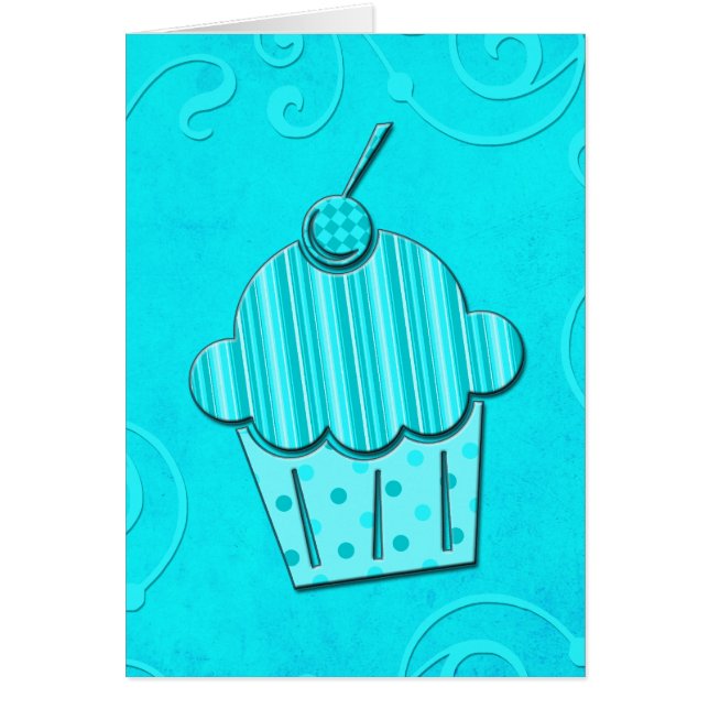 Colorful Cupcake Art (Front)