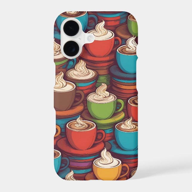 Colorful cups pattern (Back)