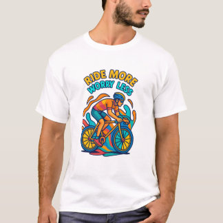 Colorful Cycling Art for Grand Tours Season T-Shirt