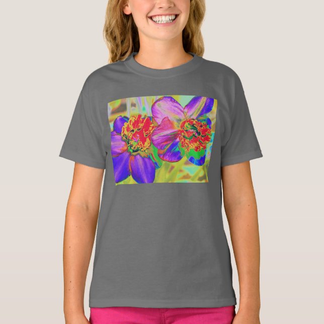 Colorful daffodil tee (Front)