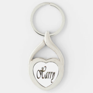 Colorful Designed Harry Name, Key Ring