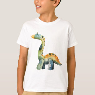 Colorful Dinosaur Cartoon – Fun Dino Shirt for Kid