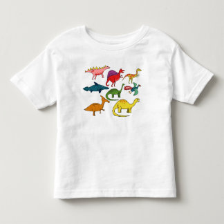 Colorful dinosaurs toddler T-Shirt