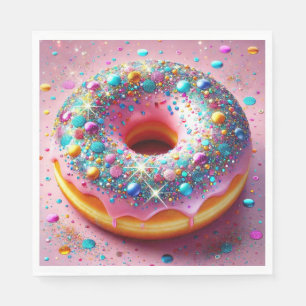 Colorful donut napkins! napkin