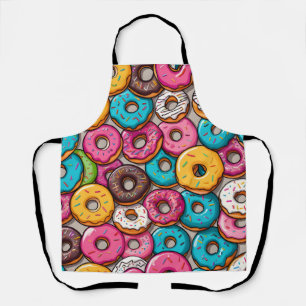 Colorful Donuts Apron