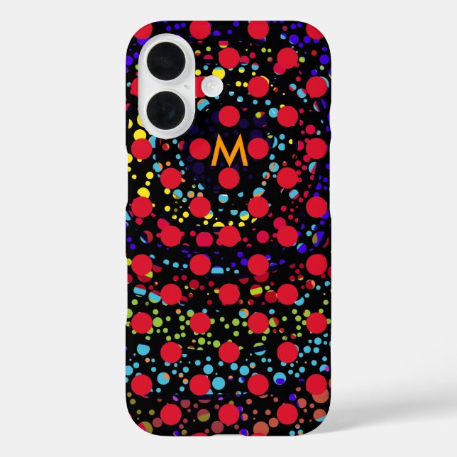 Colorful Dots Case-Mate iPhone Case (Back)