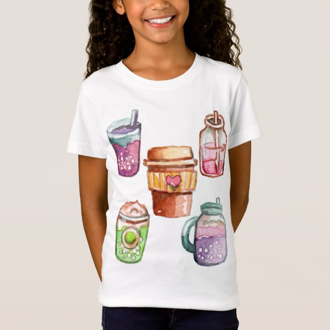 Colorful Drinks T-Shirt (Front)