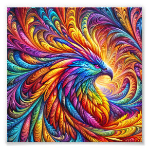 Colorful Eagle Photo Print