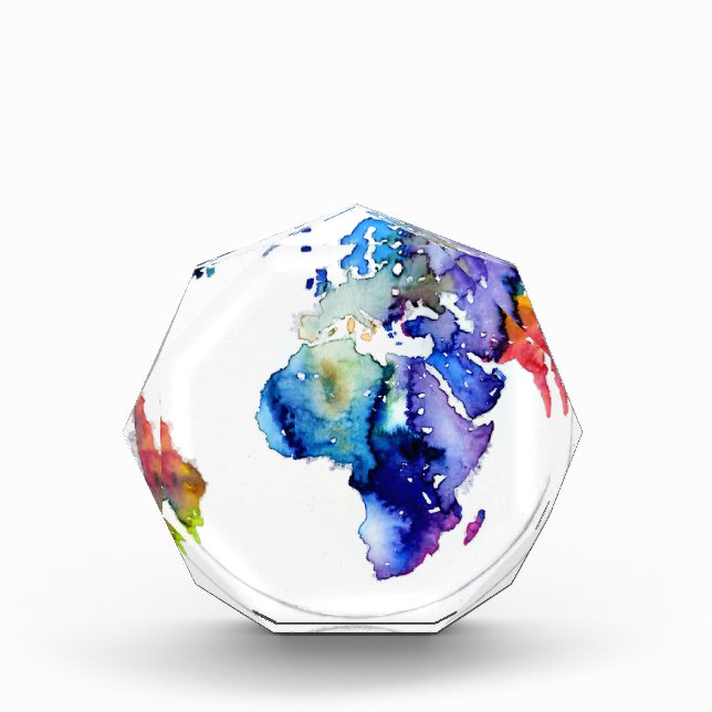 Colorful Earth  Photo Block (Front)