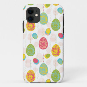 Colorful Easter Eggs Pattern iPhone 11 Case