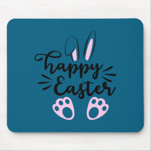 Colorful easter eggs t shirt mouse mat