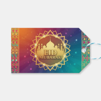 Colorful Eid Gift Tags