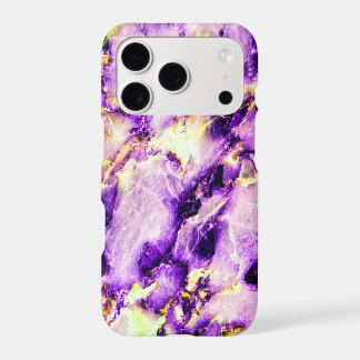 Colorful Elegant Marble Purple Pink and Gold