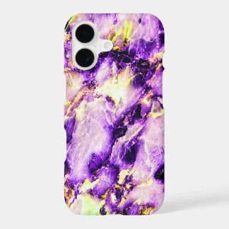 Colorful Elegant Marble Purple Pink and Gold