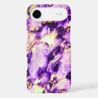 Colorful Elegant Marble Purple Pink and Gold