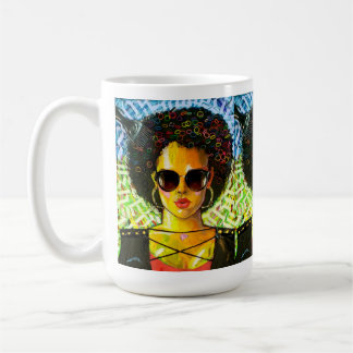 colorful empowerment  coffee mug