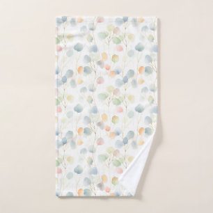 Colorful Eucalyptus Foliage Hand Towel