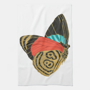 Colorful exotic butterfly  butterfly  tea towel