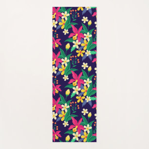 Colorful Exotic Floral Pattern-23021 Yoga Mat