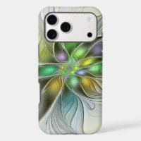 Colorful Fantasy Flower Modern Abstract Fractal
