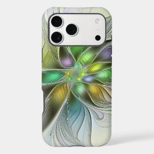 Colorful Fantasy Flower Modern Abstract Fractal