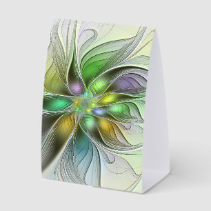 Colorful Fantasy Flower Modern Abstract Fractal