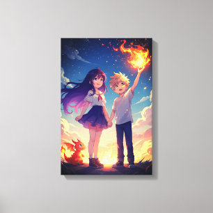 Colorful Fantasy Wall Art for Kids