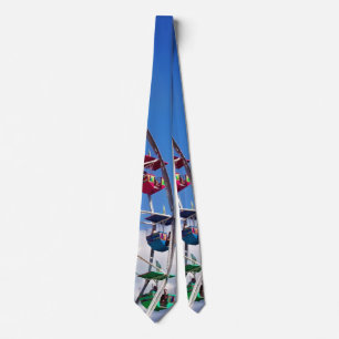 Colorful Ferris Wheel Tie