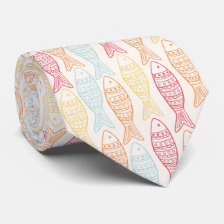Colorful Fish Tie