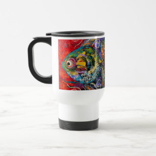 Colorful Fish Travel Mug