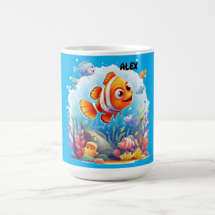 COLORFUL FISHES   COFFEE MUG