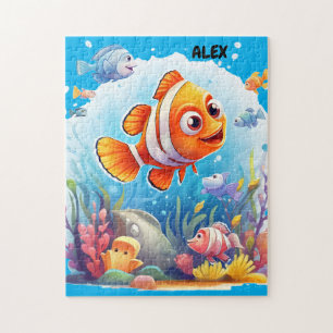 COLORFUL FISHES   JIGSAW PUZZLE