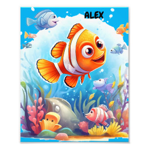 COLORFUL FISHES PHOTO PRINT
