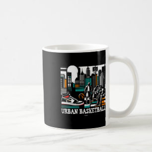 Colorful Flashy New Sneakers And Urn Sketll  Coffee Mug