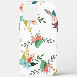 COLORFUL FLORAL BOTANICAL PATTERN iPhone 12 PRO MAX CASE