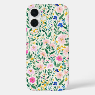 Colorful Floral iPhone 16 Case