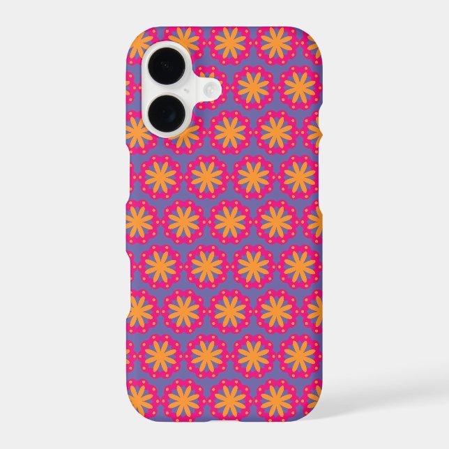 colorful floral circle shapes (Back)