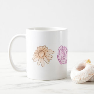 Colorful Floral Mug