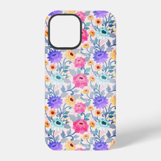 Colorful Floral Pattern iPhone 12 Pro Case