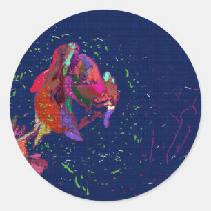 Colorful Floral Sticker Sheets 