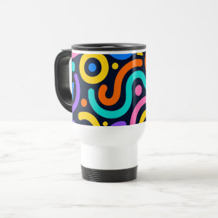 Colorful Flow World Mug