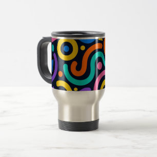 Colorful Flow World Mug