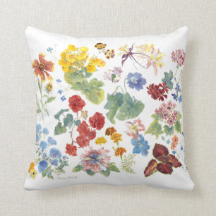 Colorful Flower Home Decor Cushion