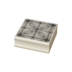 Colorful Flower Petals  Thunder_Cove Rubber Stamp