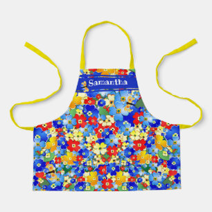 Colorful flowers Kids's  Apron