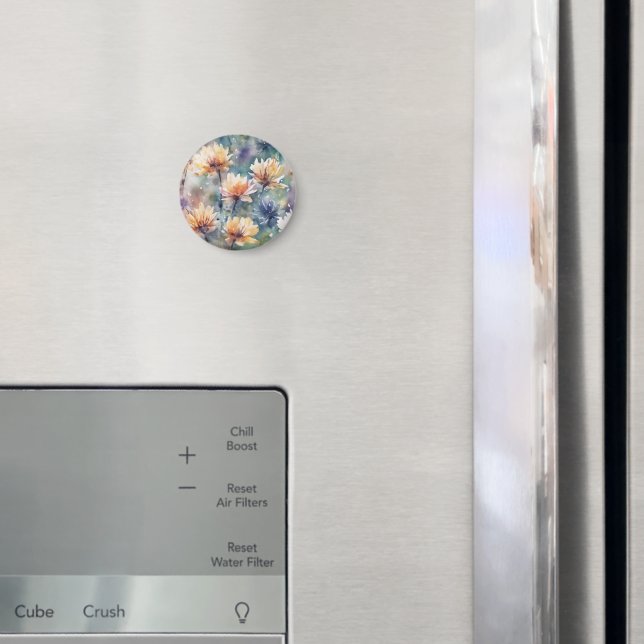 Colorful flowers magnet (In Situ (Fridge))