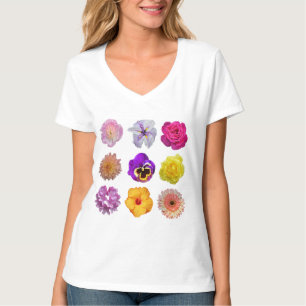 Colorful flowers T-Shirt