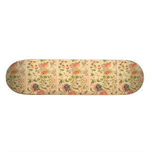 Colorful Flowers Wonderland Skateboard